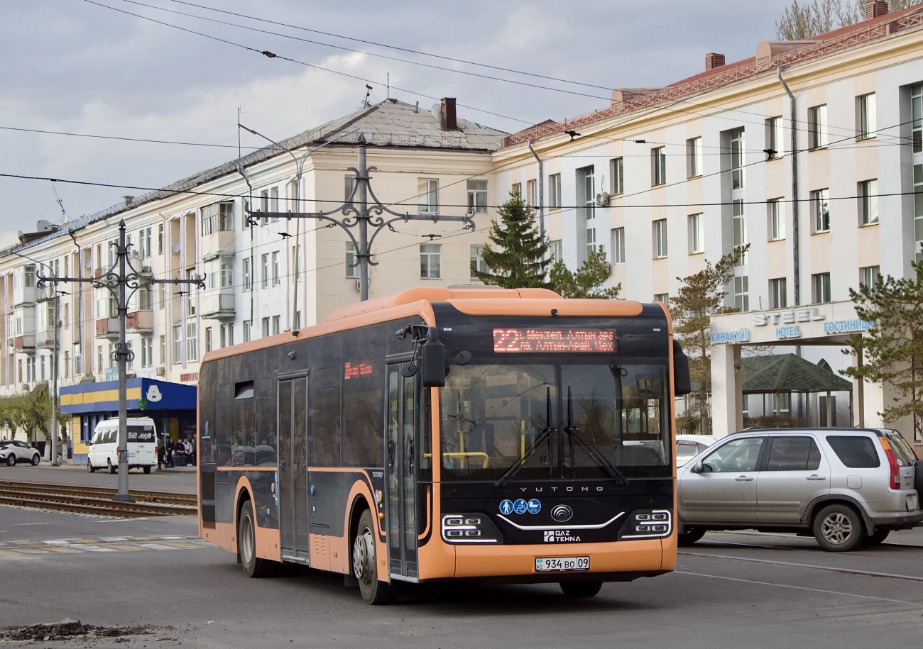 Карагандинская область, Yutong ZK6116HG (QazTehna) № 934 BO 09