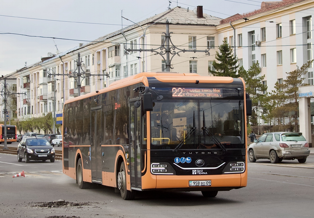 Карагандинская область, Yutong ZK6116HG (QazTehna) № 958 BO 09