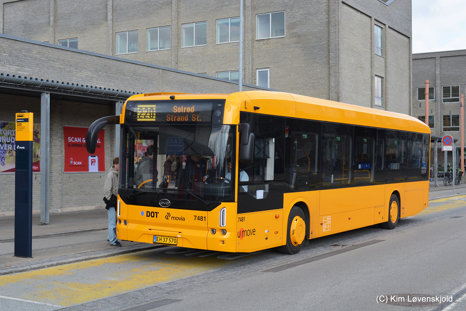 Дания, BYD B12E03 № 7481