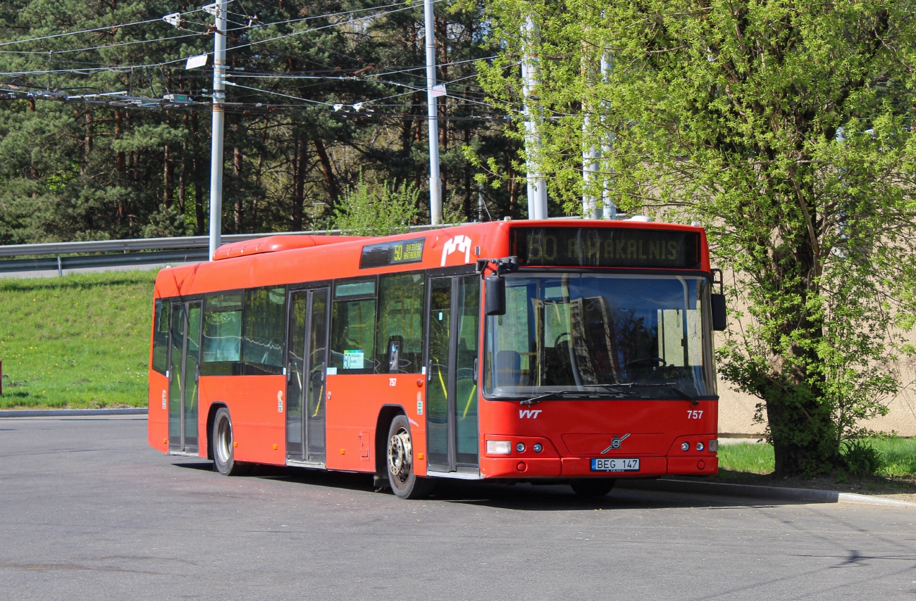 Литва, Volvo 7700 № 757