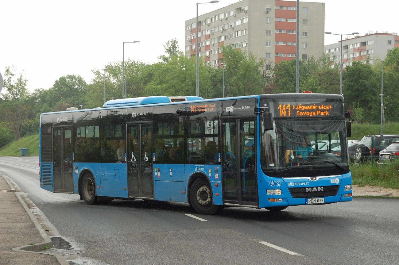 Венгрия, MAN A21 Lion's City NL283 № PDN-638