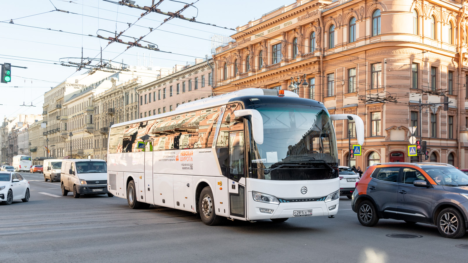 Санкт-Петербург, Golden Dragon XML6122J Triumph № С 281 СХ 198
