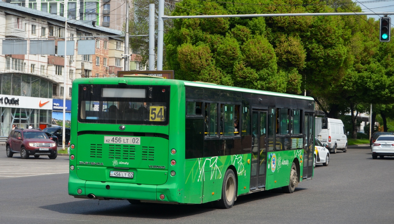 Алматы, Yutong ZK6118HGA (СарыаркаАвтоПром) № 456 LT 02