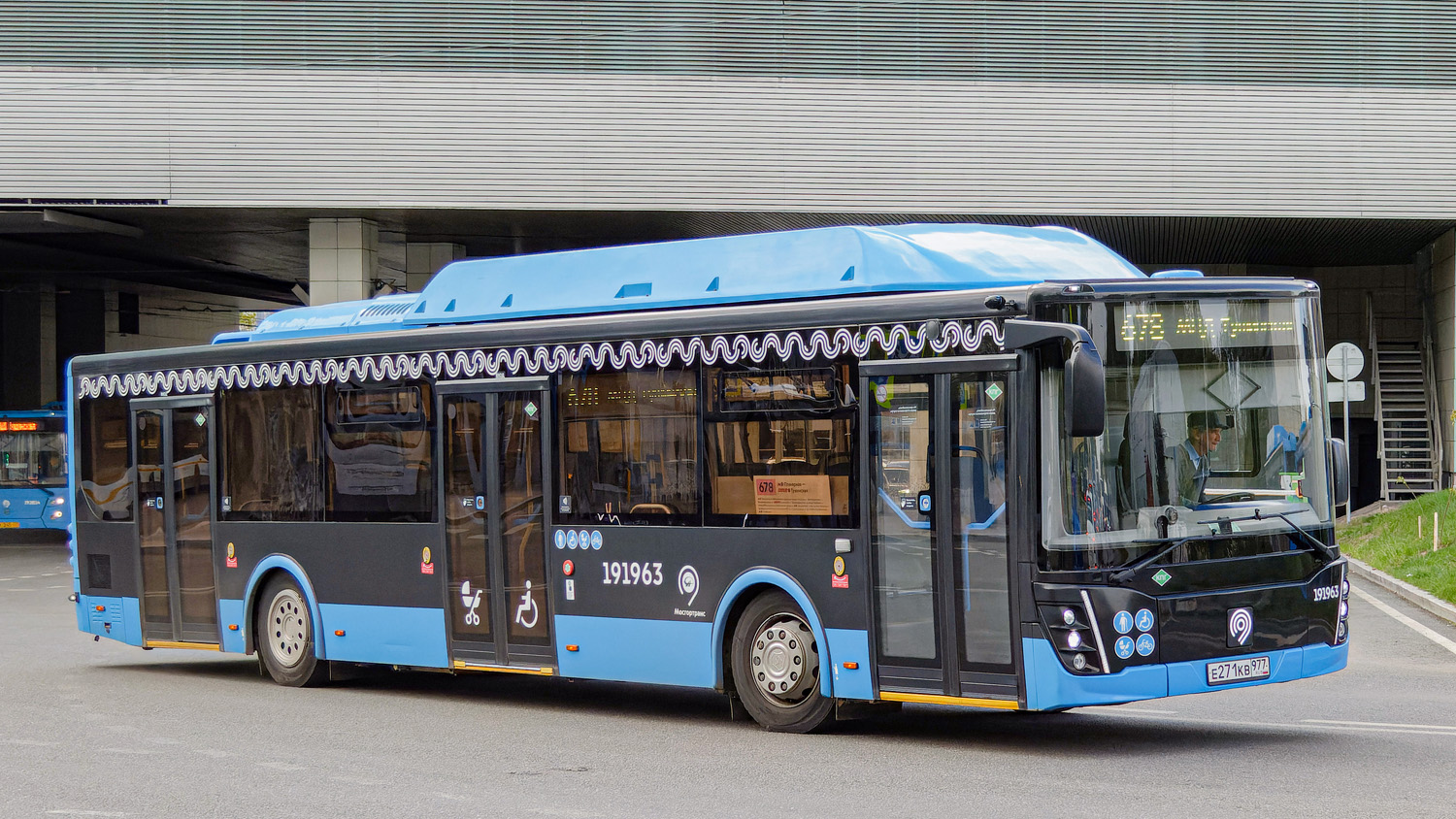 Москва, ЛиАЗ-5292.67 (CNG) № 191963