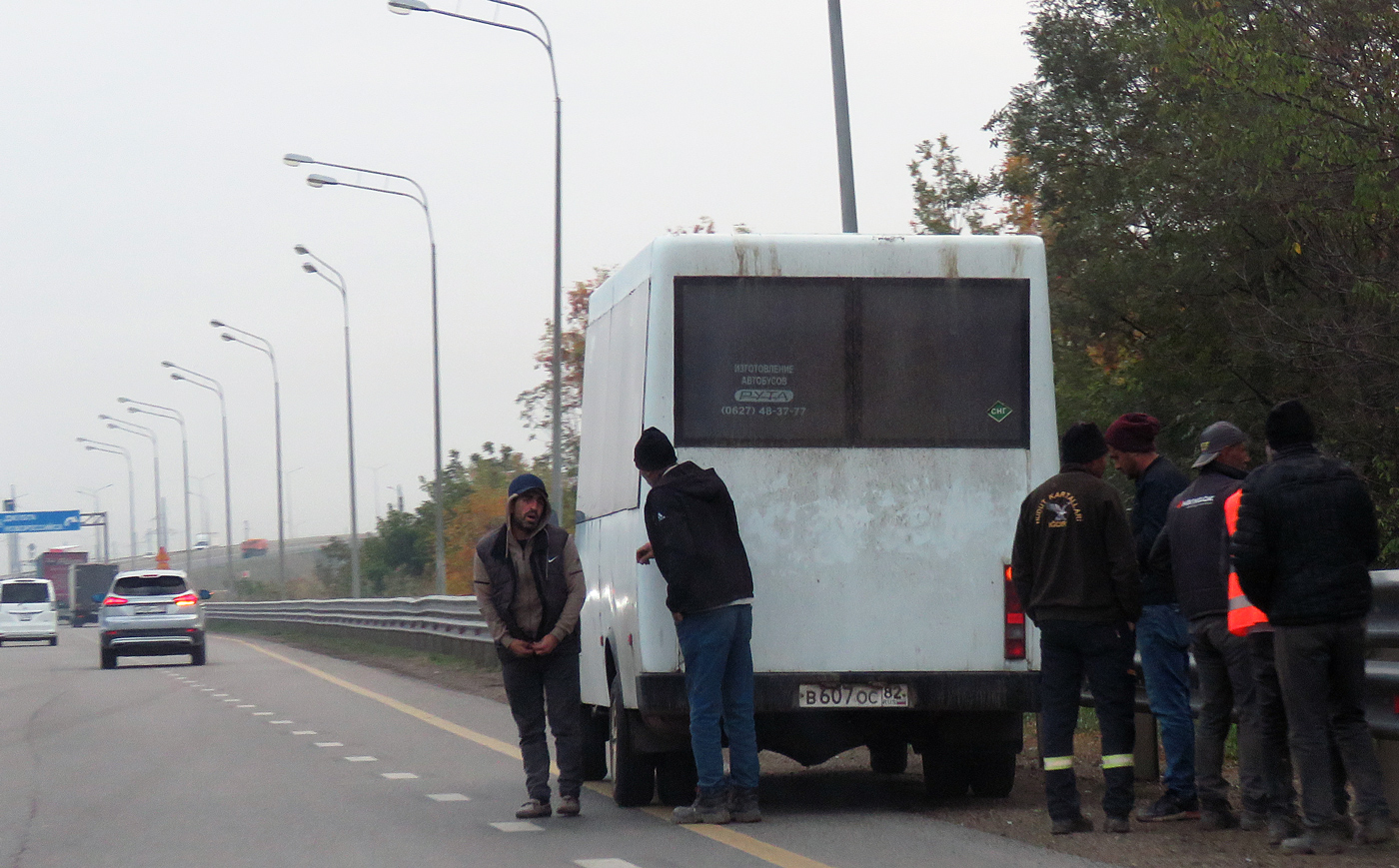 Краснодарский край, Рута 20 ПЕ № В 607 ОС 82