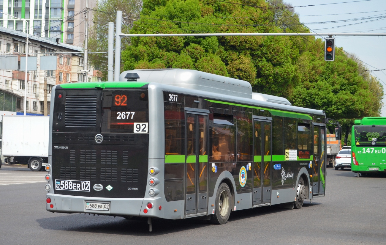 Алматы, Golden Dragon XML6125CN (Hyundai Trans Auto) № 2677