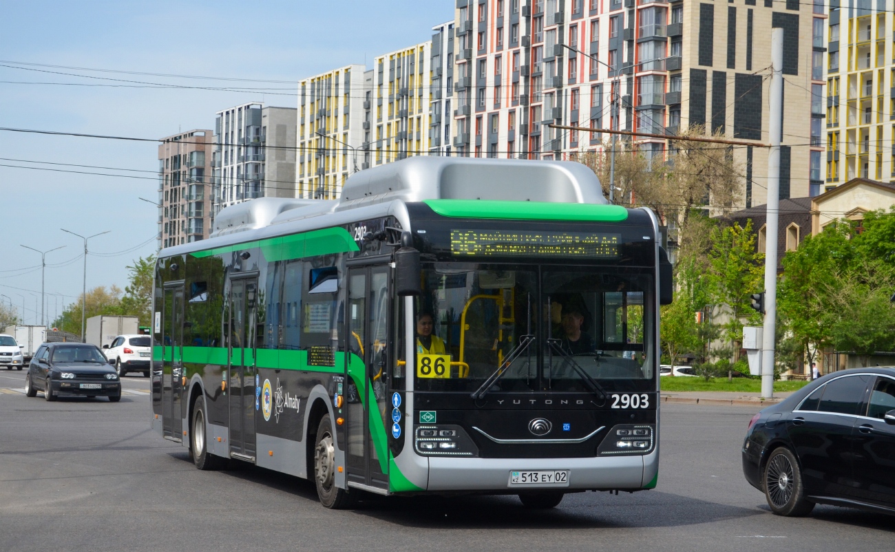 Алматы, Yutong ZK6126HG (QazTehna) № 2903 Алматы, Yutong ZK6126HG (QazTehna) № 2903