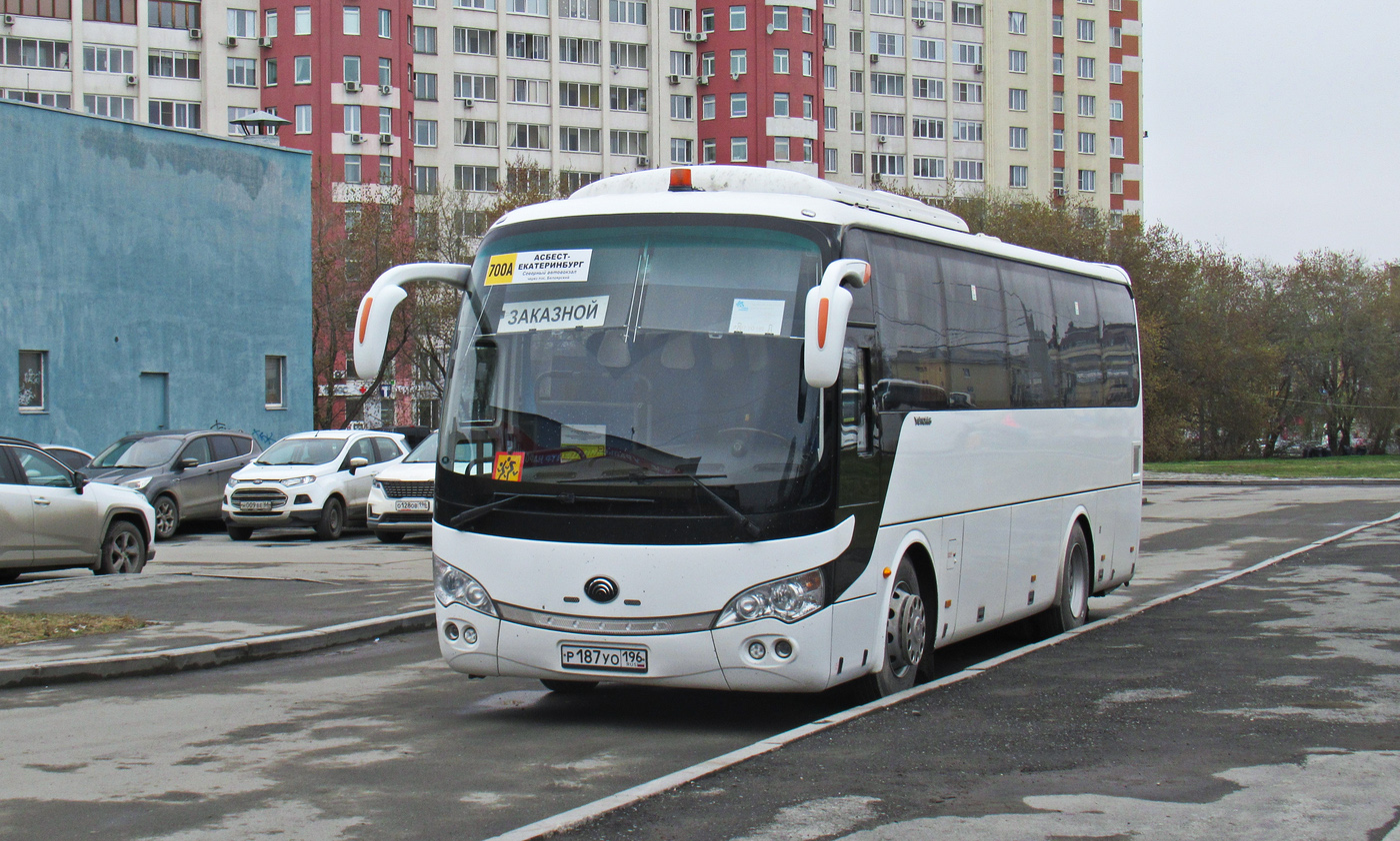 Свердловская область, Yutong ZK6938HB9 № Р 187 УО 196