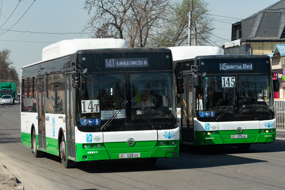 Кыргызстан, Golden Dragon XML6105CN № 01 028 AX