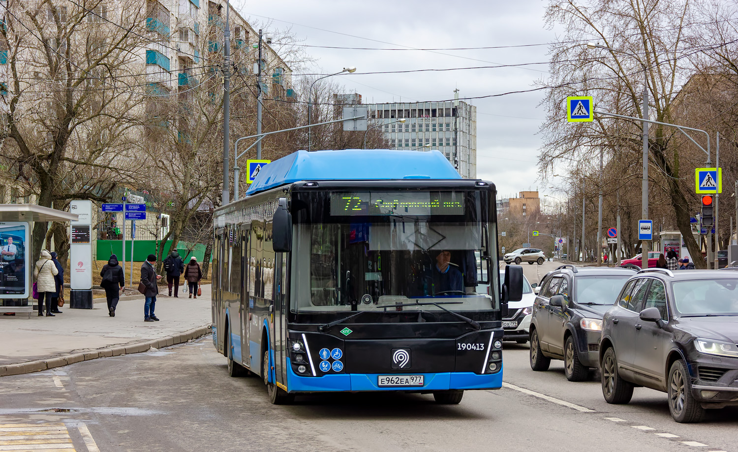 Москва, ЛиАЗ-5292.67 (CNG) № 190413