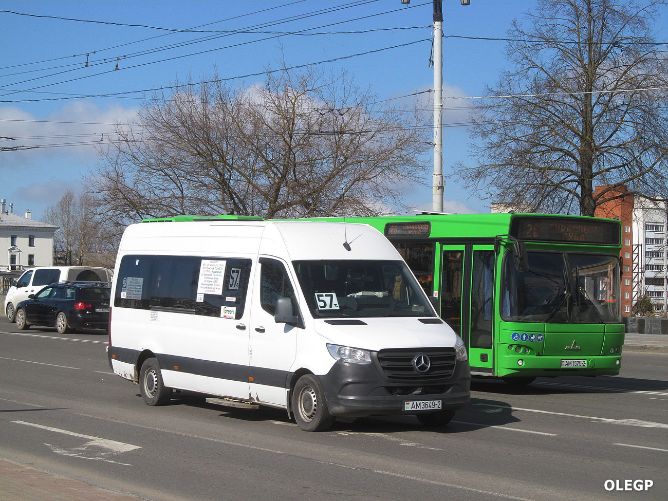 Витебская область, (модель неизвестна) № АМ 3649-2