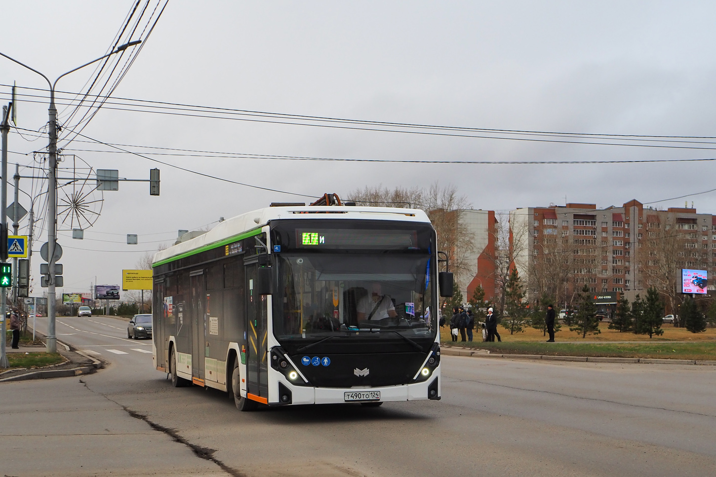Красноярский край, БКМ E321 "Ольгерд" № Т 490 ТО 124