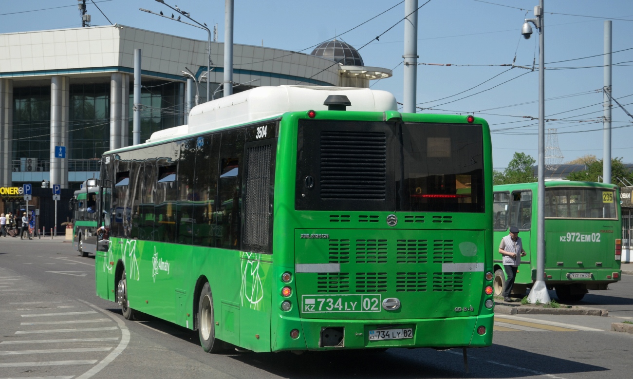 Алматы, Golden Dragon XML6125CN (Hyundai Trans Auto) № 3504
