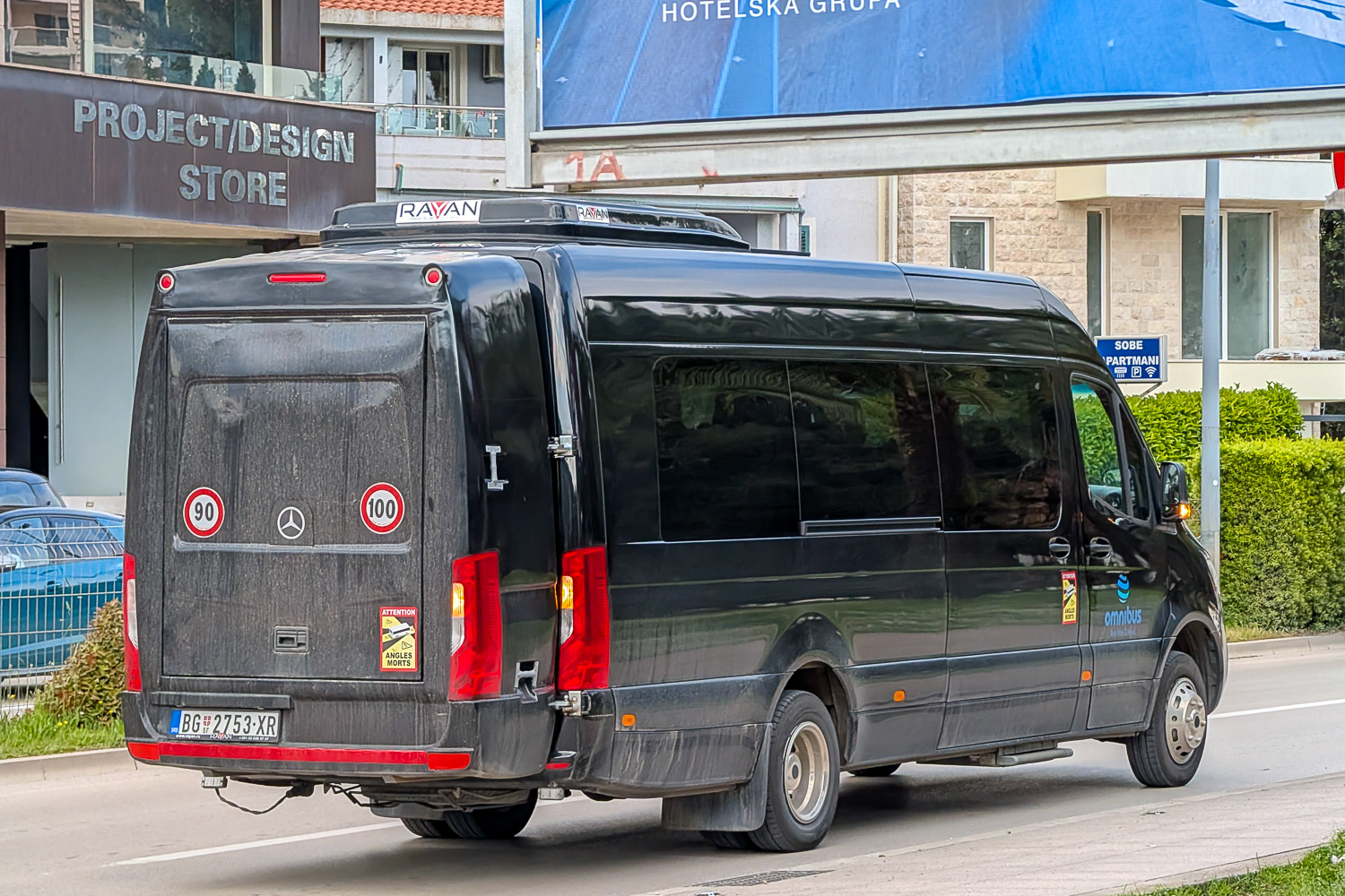 Сербия, Mercedes-Benz Sprinter W907 № BG 2753-XR