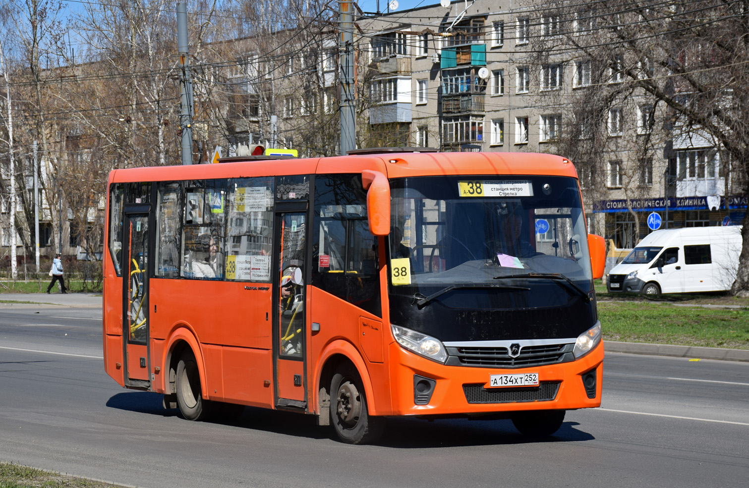 Нижегородская область, ПАЗ-320405-04 "Vector Next" № А 134 ХТ 252