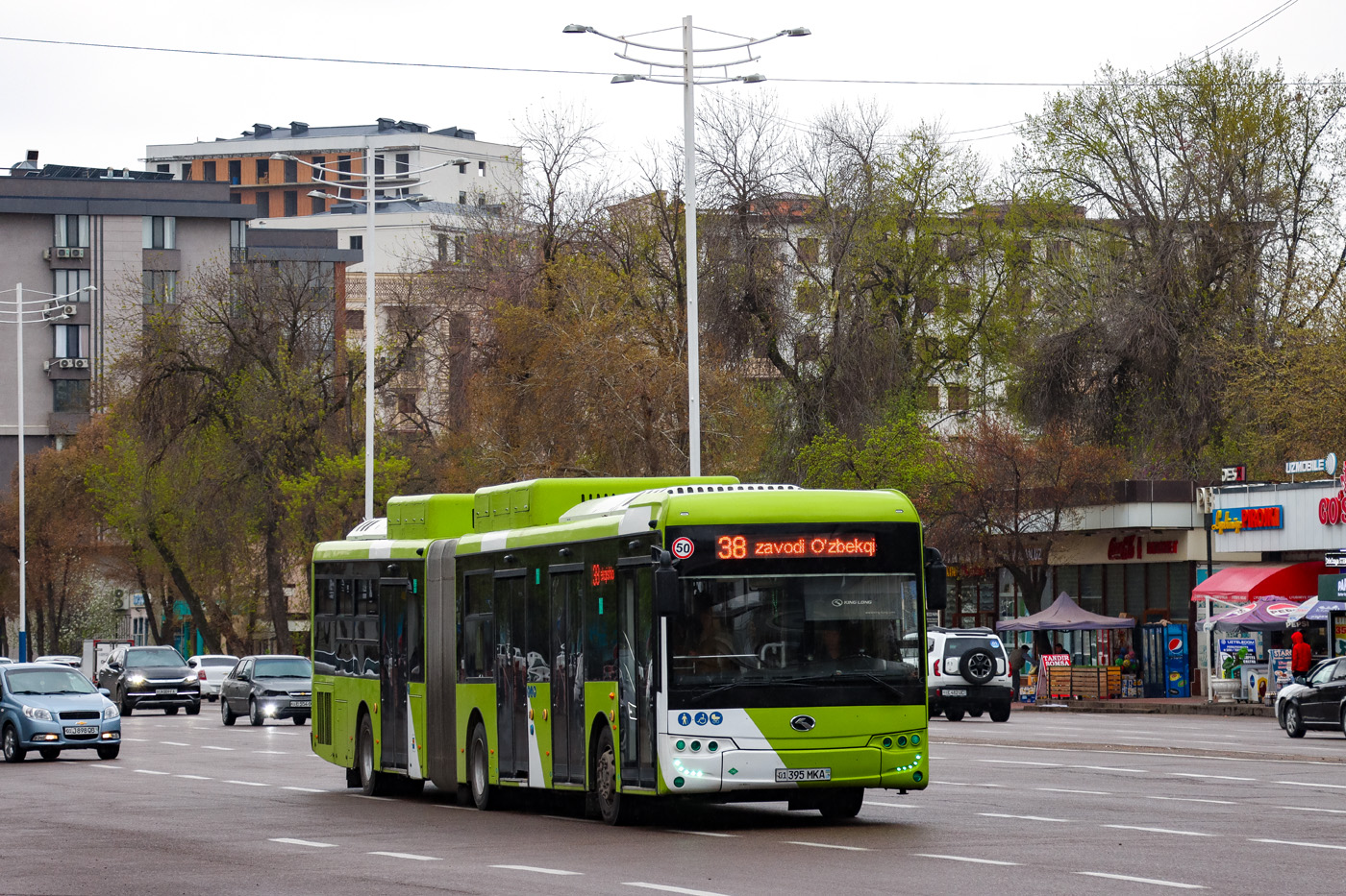 Узбекистан, King Long XMQ6180G № 04335 Узбекистан, King Long XMQ6180G № 04335
