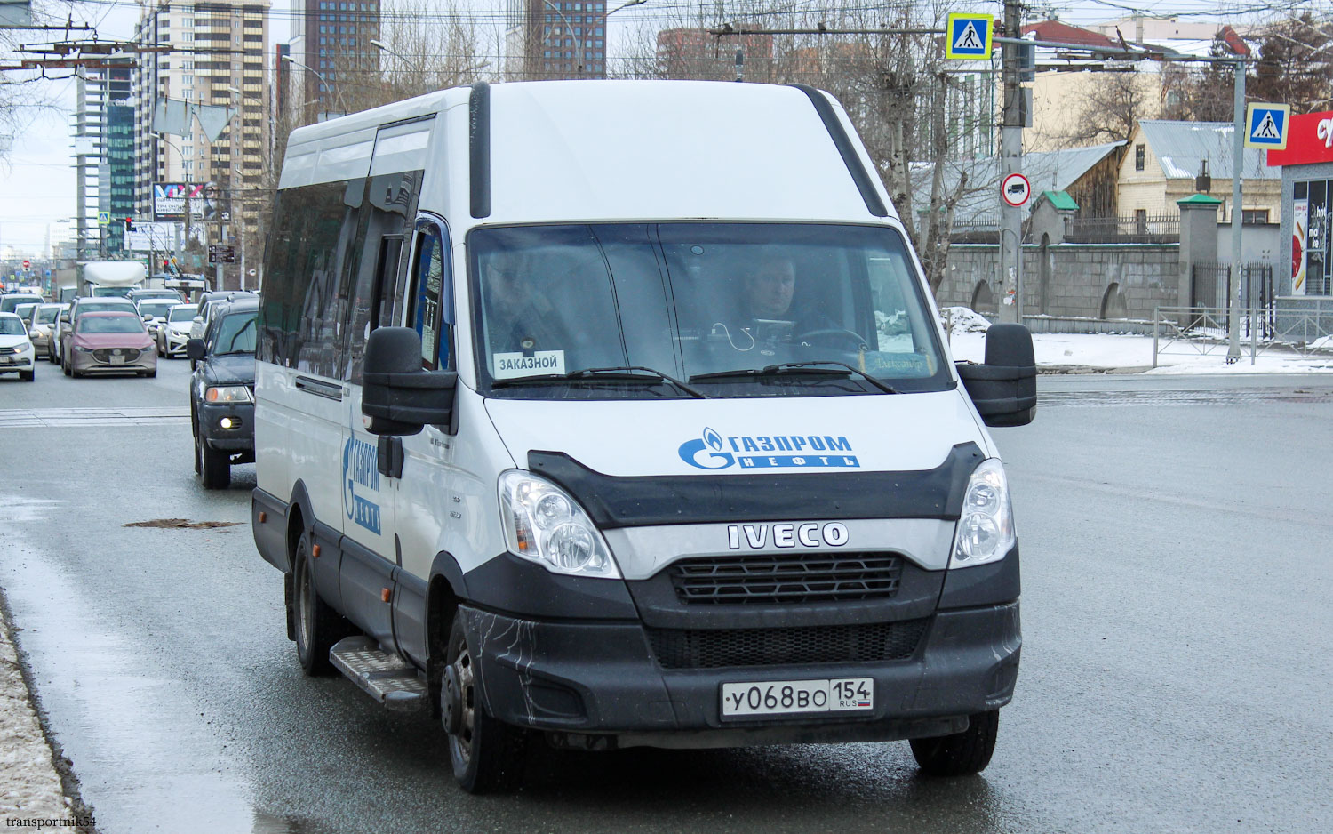 Новосибирская область, Росвэн-3265 (IVECO Daily) № У 068 ВО 154