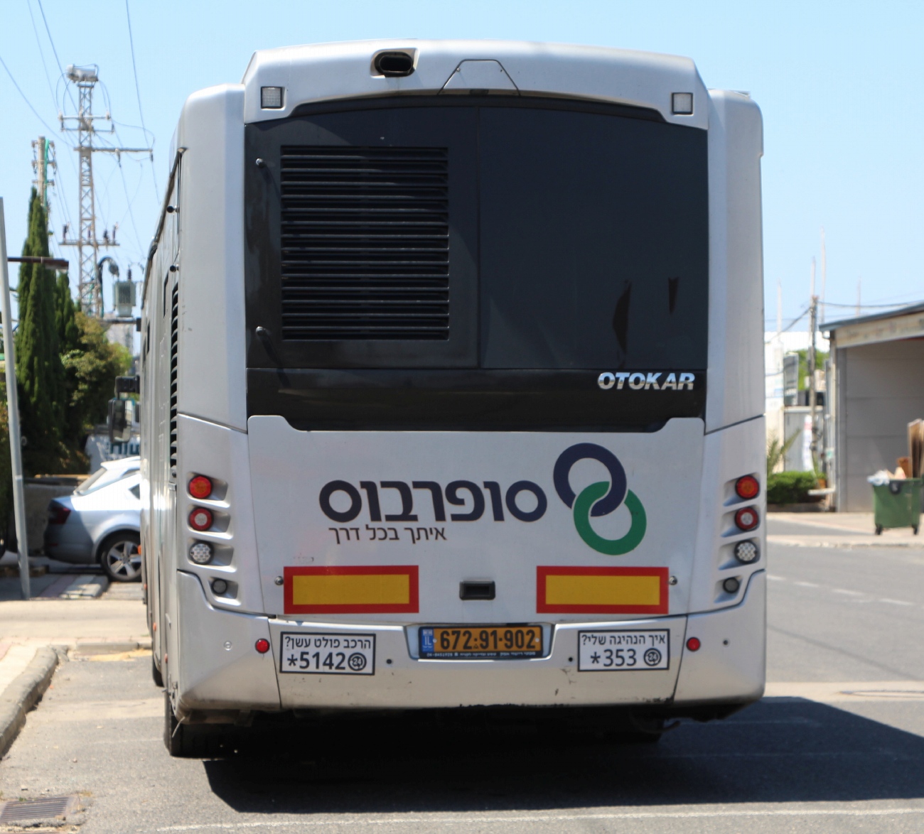 Израиль, Otokar Kent C 18 BRT № 672-91-902