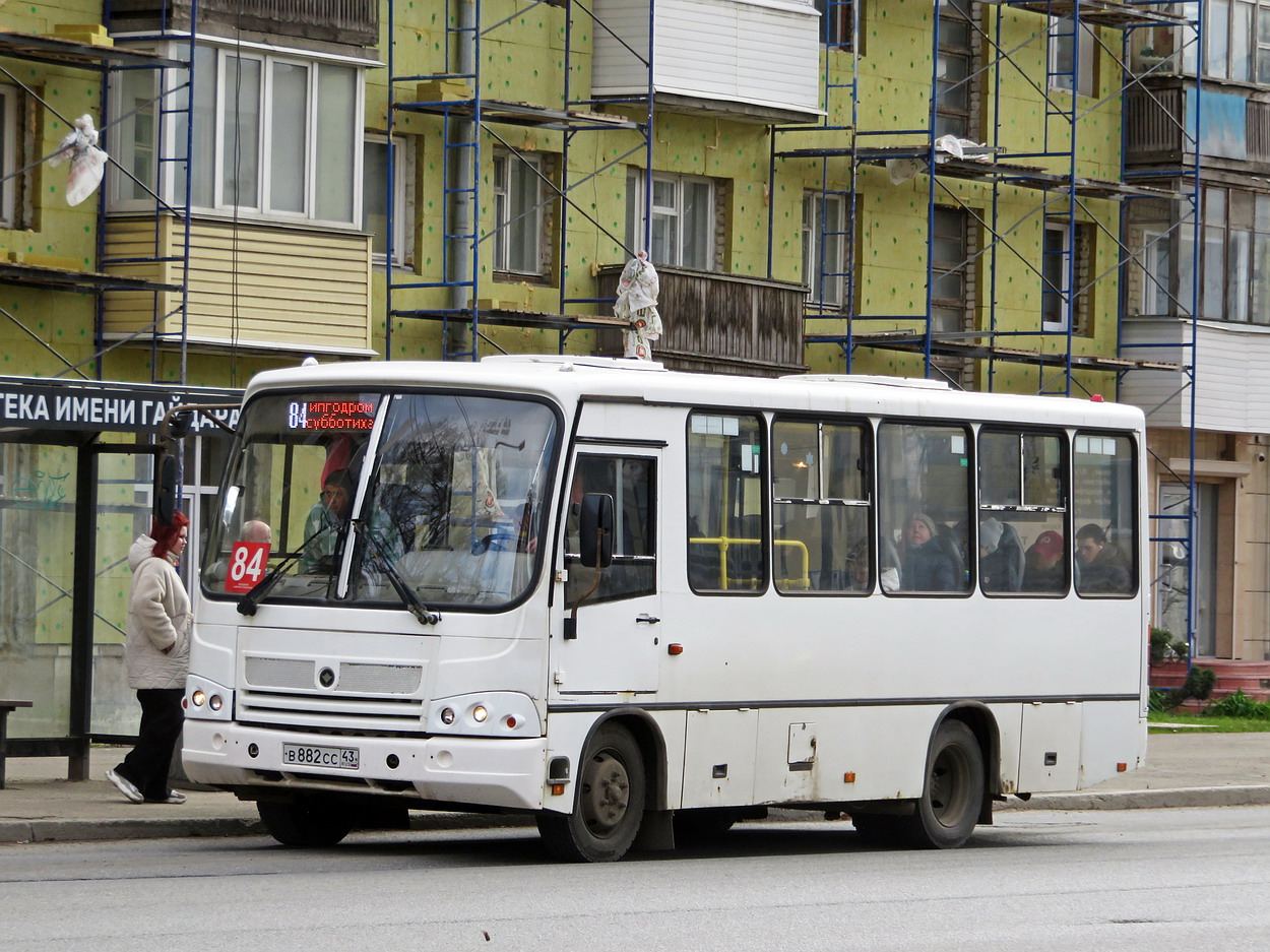Кировская область, ПАЗ-320402-05 № В 882 СС 43