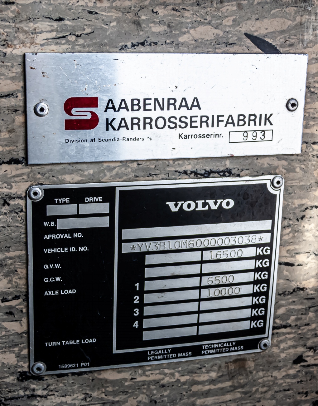 Брестская область, Aabenraa M75 № АМ 6303