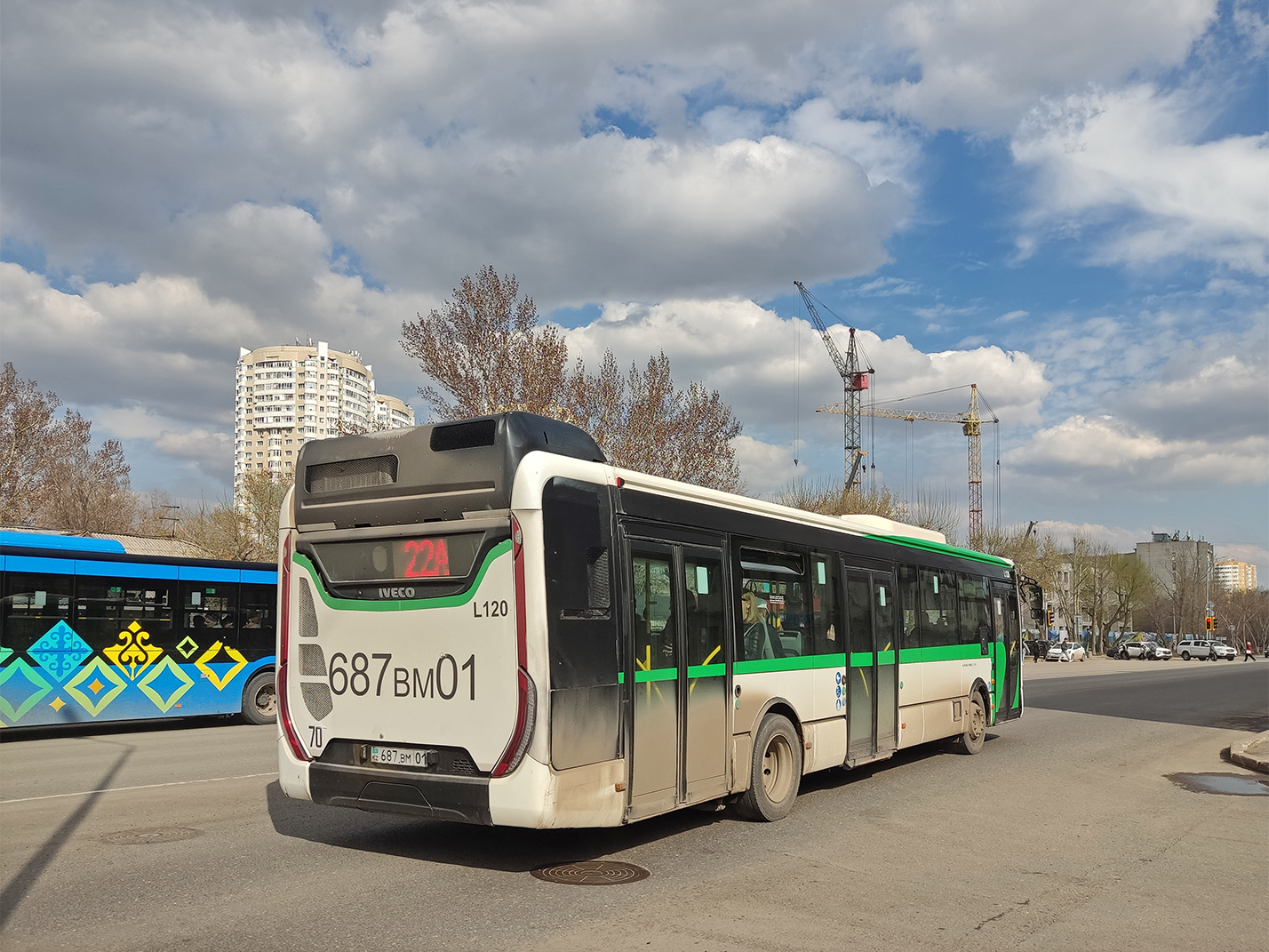 Астана, IVECO Urbanway 12M (СарыаркаАвтоПром) № L120