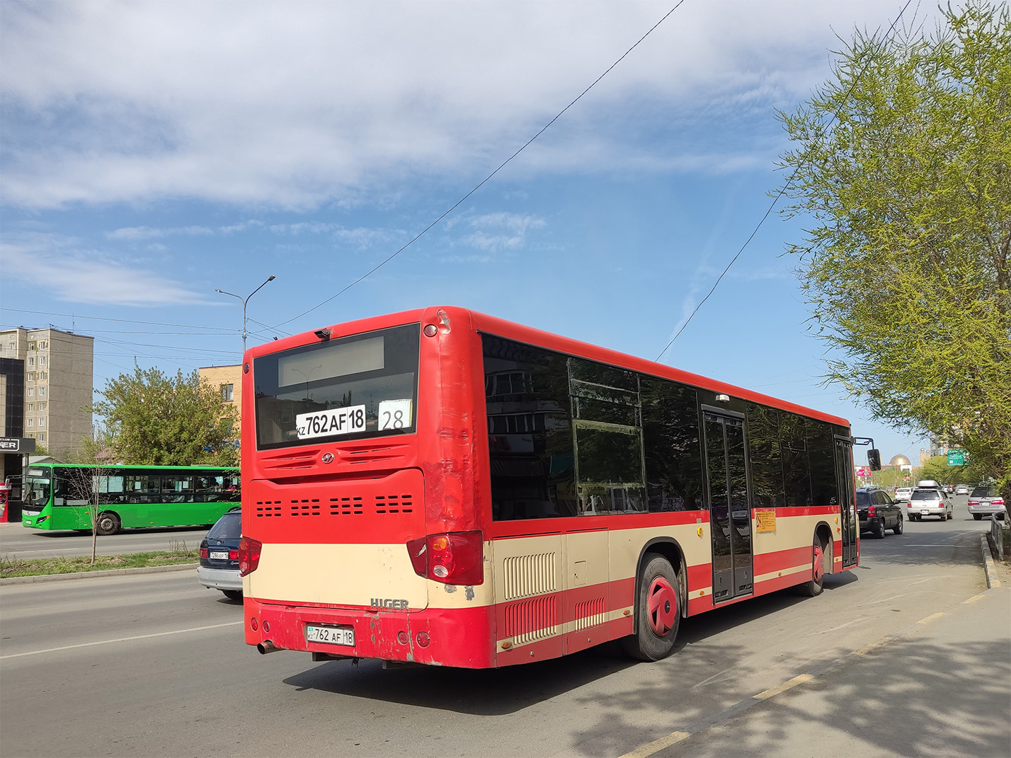 Абайская область, Higer KLQ6118GQ № 762 AF 18