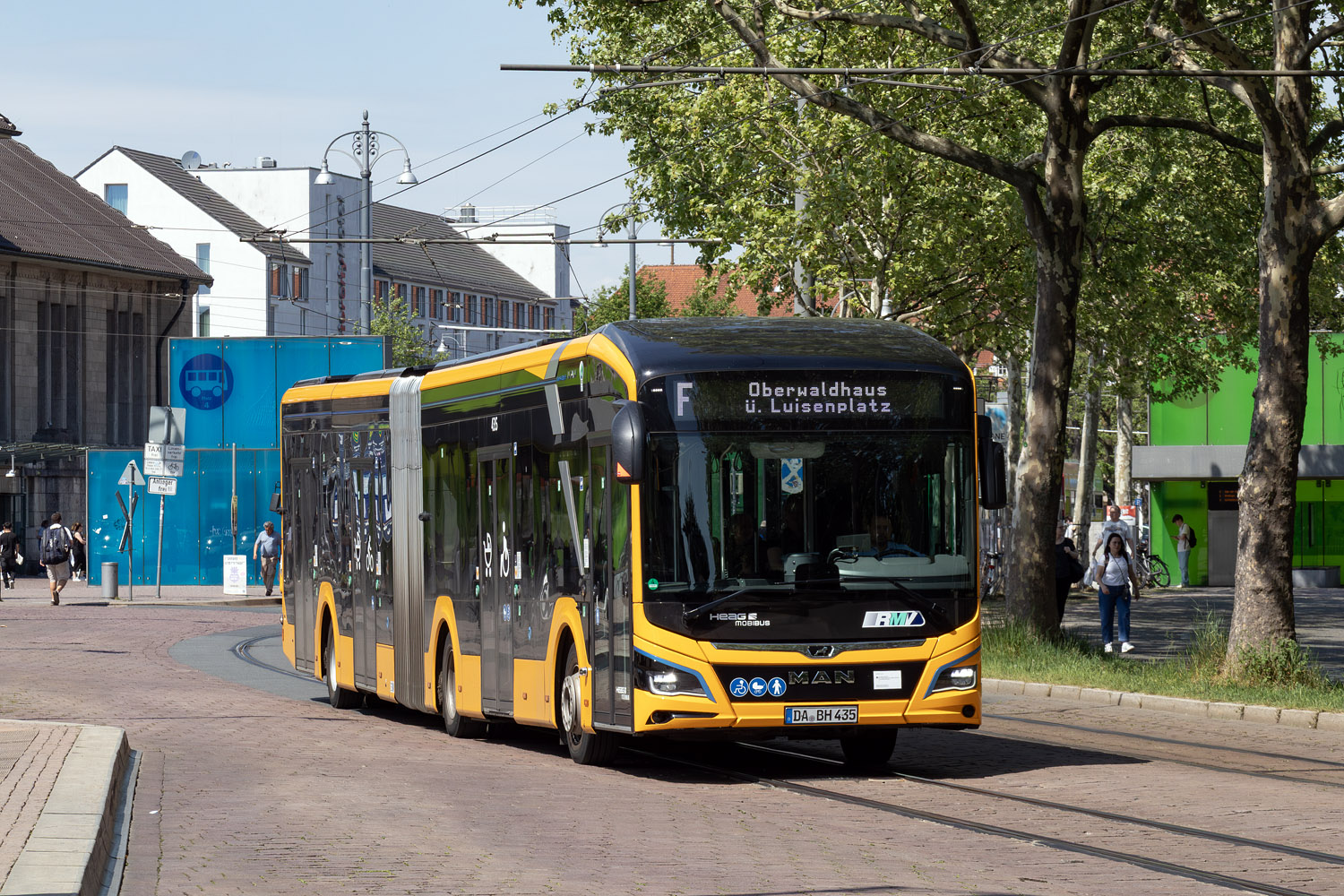 Гессен, MAN 18C Lion's City 18 E NG544 № 435