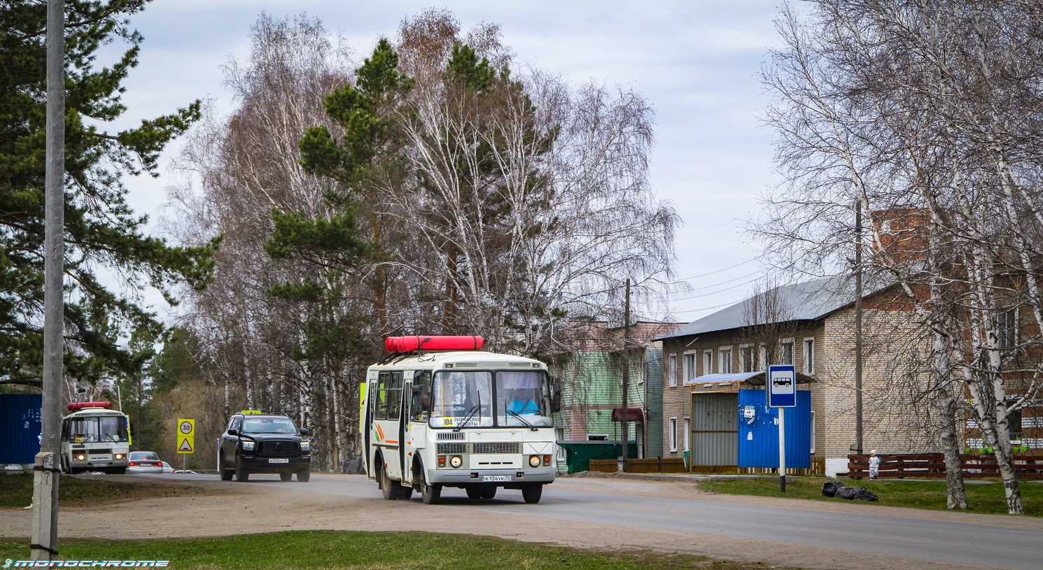 Томская область, ПАЗ-32054 № К 134 УК 70