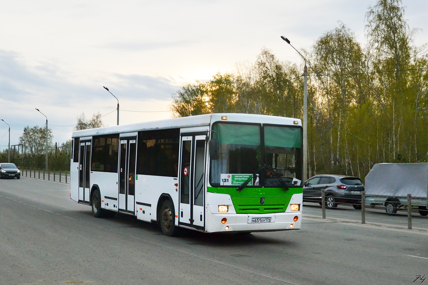 Челябинская область, НефАЗ-5299-20-32 № 019