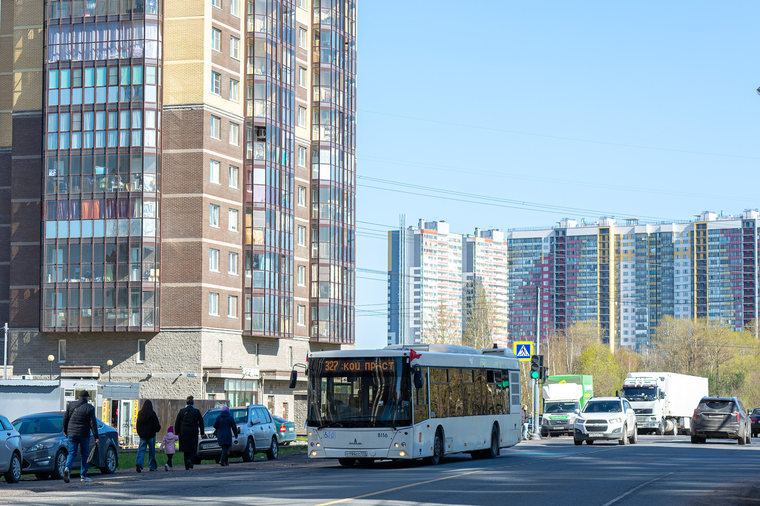 Санкт-Петербург, МАЗ-203.085 № 8116