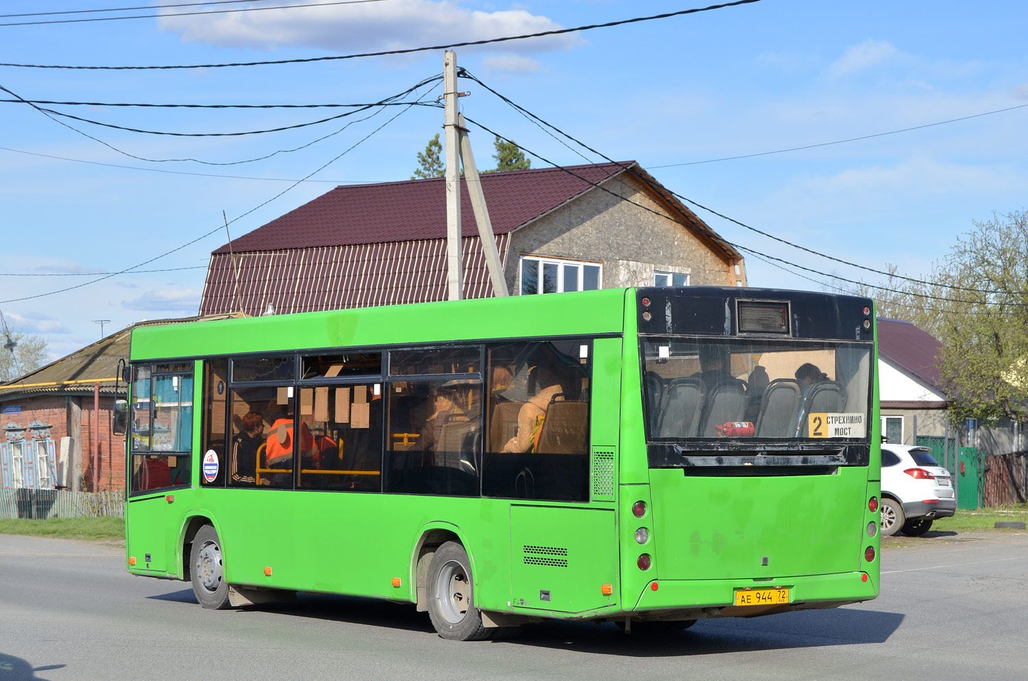 Тюменская область, МАЗ-206.068 № АЕ 944 72