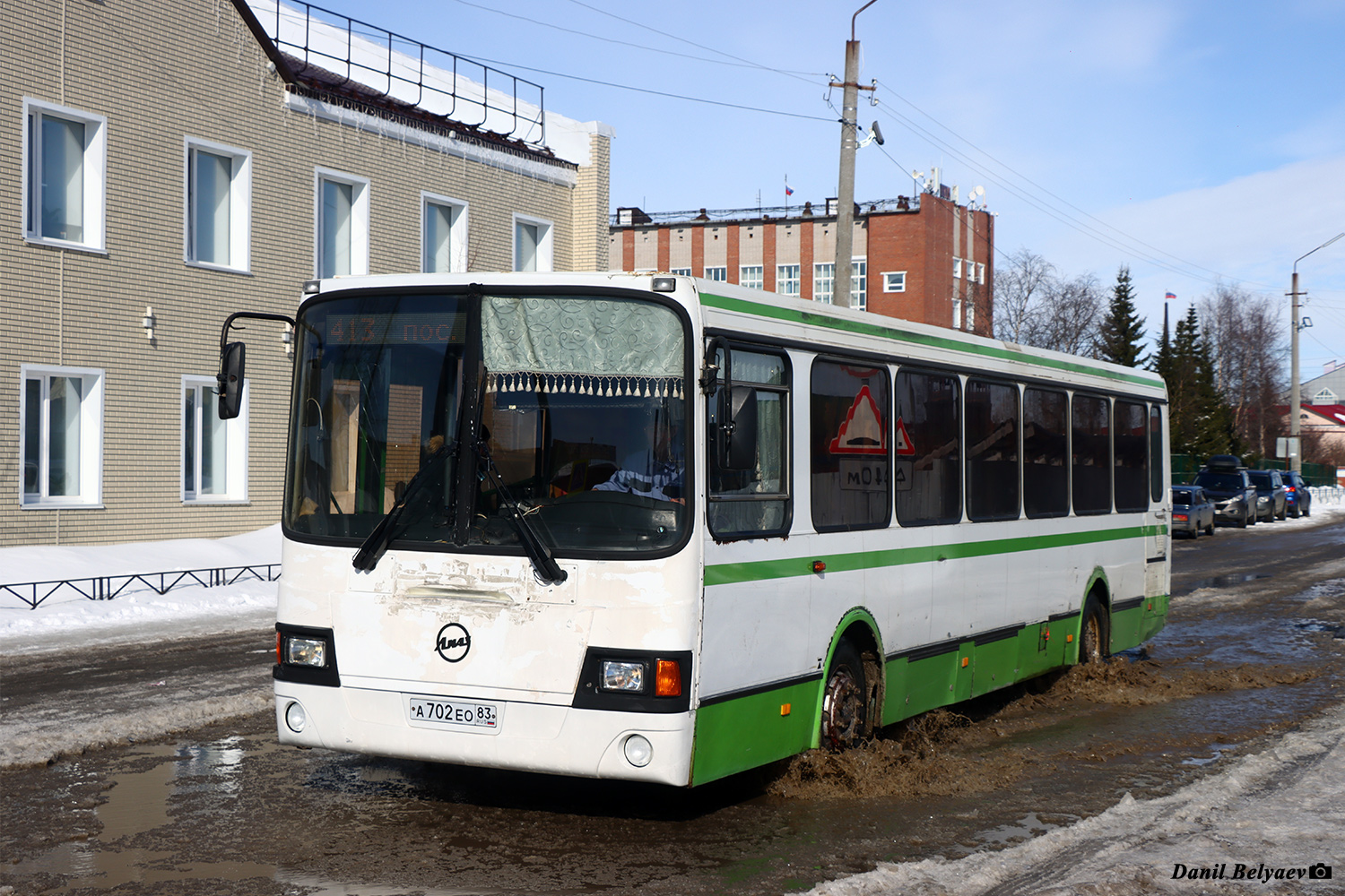 Ненецкий АО, ЛиАЗ-5256.45 № А 702 ЕО 83