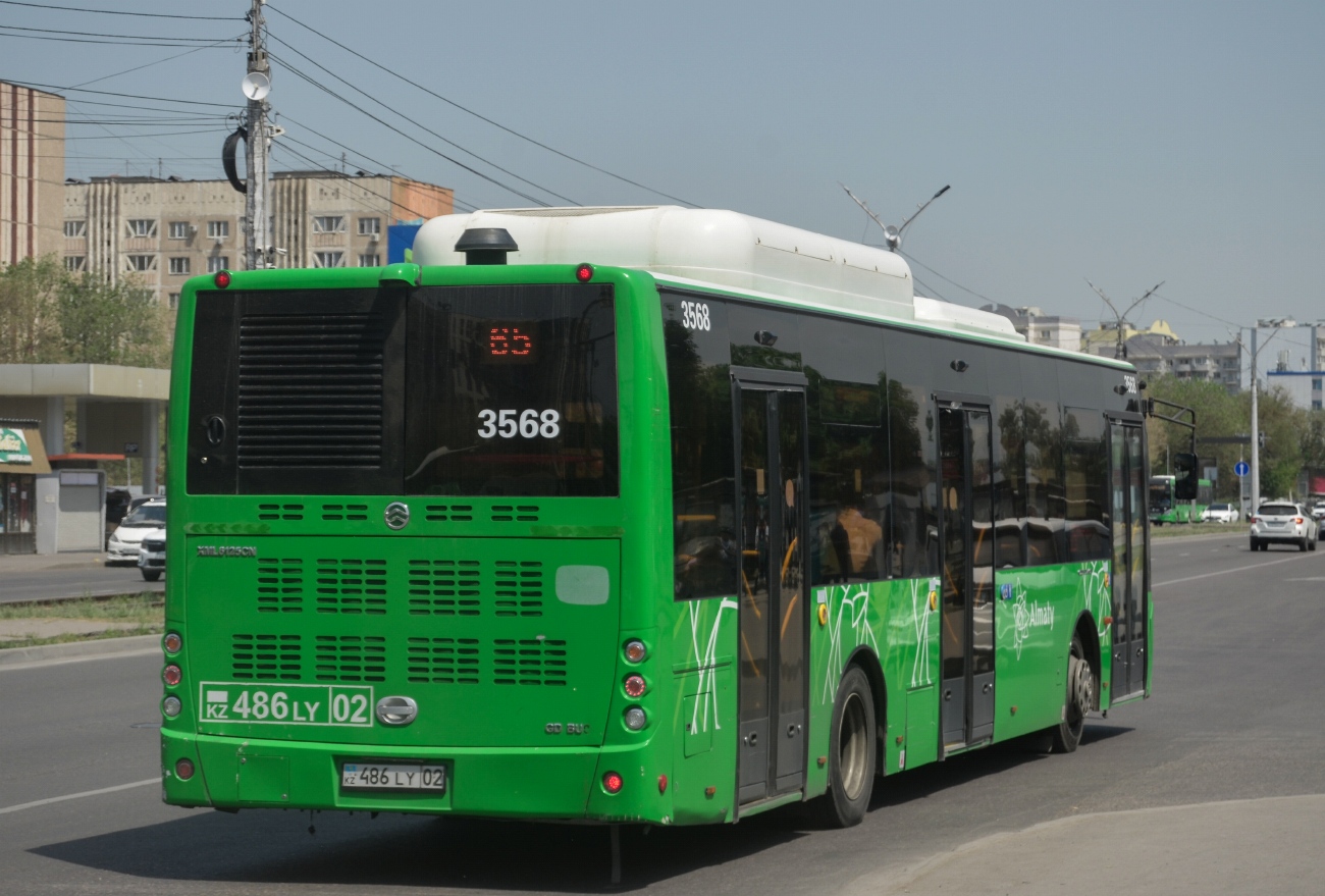 Алматы, Golden Dragon XML6125CN (Hyundai Trans Auto) № 3568