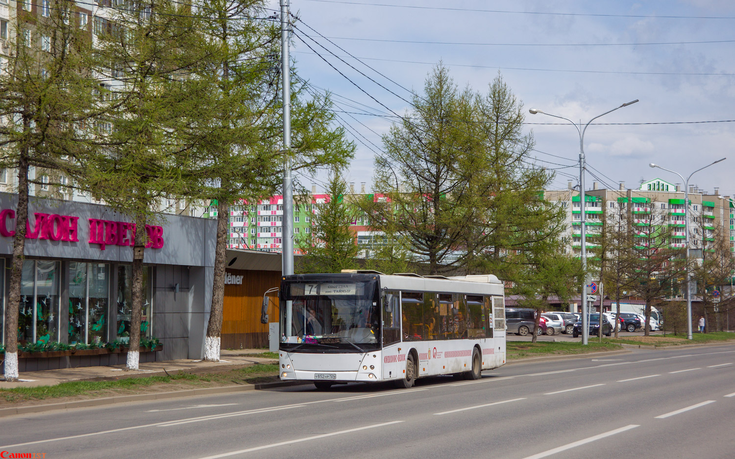 Красноярский край, МАЗ-203.067 № У 852 НР 124