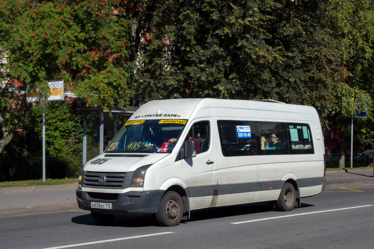 Санкт-Петербург, БТД-2219 (Volkswagen Crafter) № В 838 ВС 178