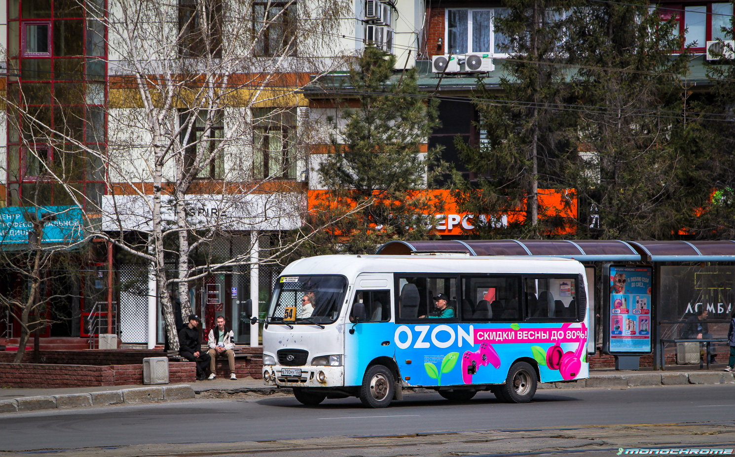 Алтайский край, Hyundai County SWB (ТагАЗ) № В 790 МУ 122