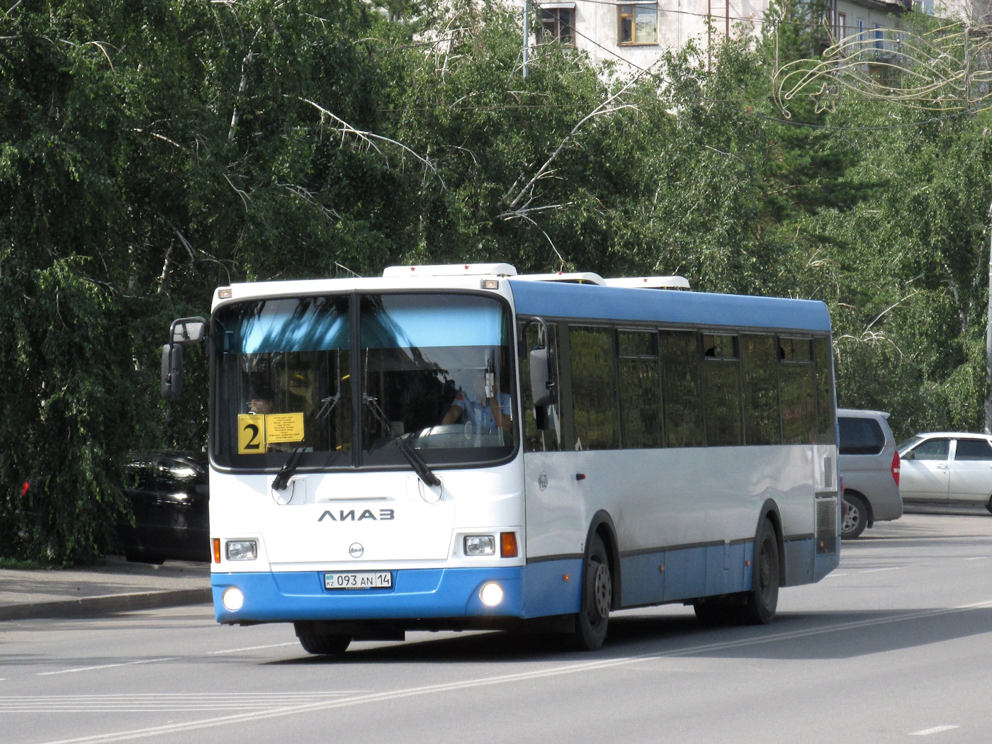 Павлодарская область, ЛиАЗ-5293.60 № 093 AN 14