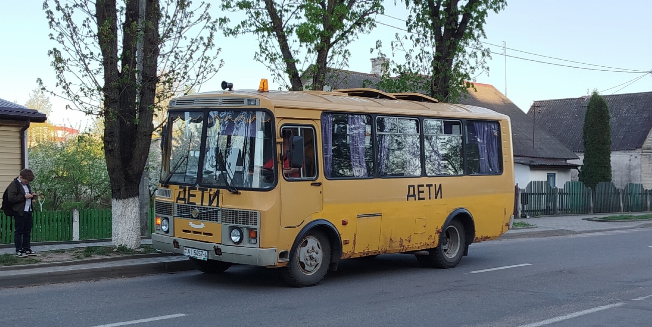 Grodno region, PAZ-32053-70 č. АІ 5457-4