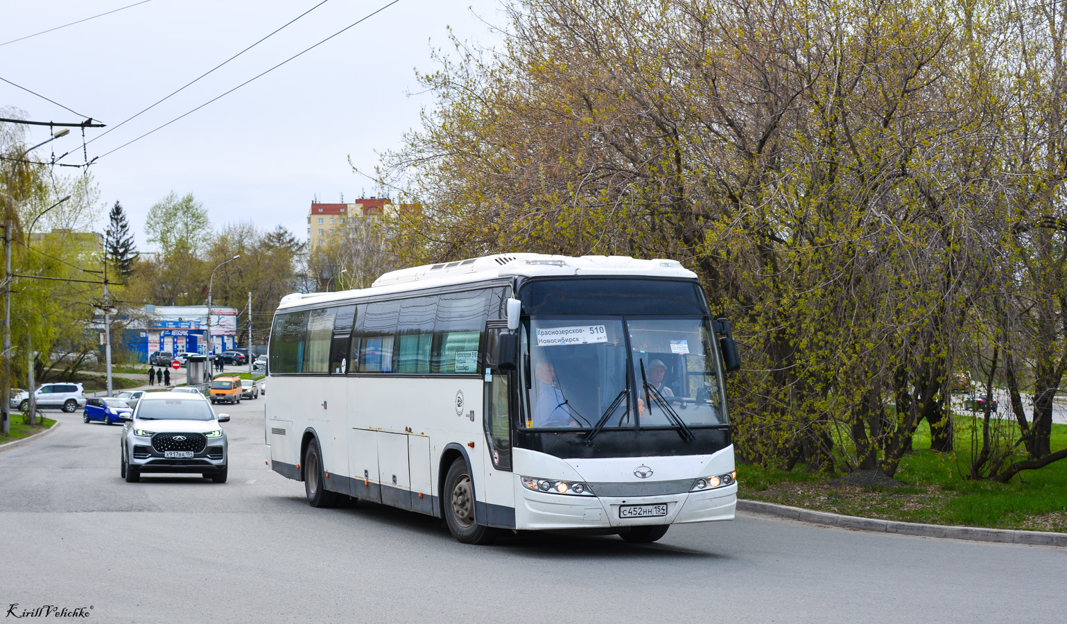 Новосибирская область, Daewoo BH120F Royal Cruiser № С 452 НН 154