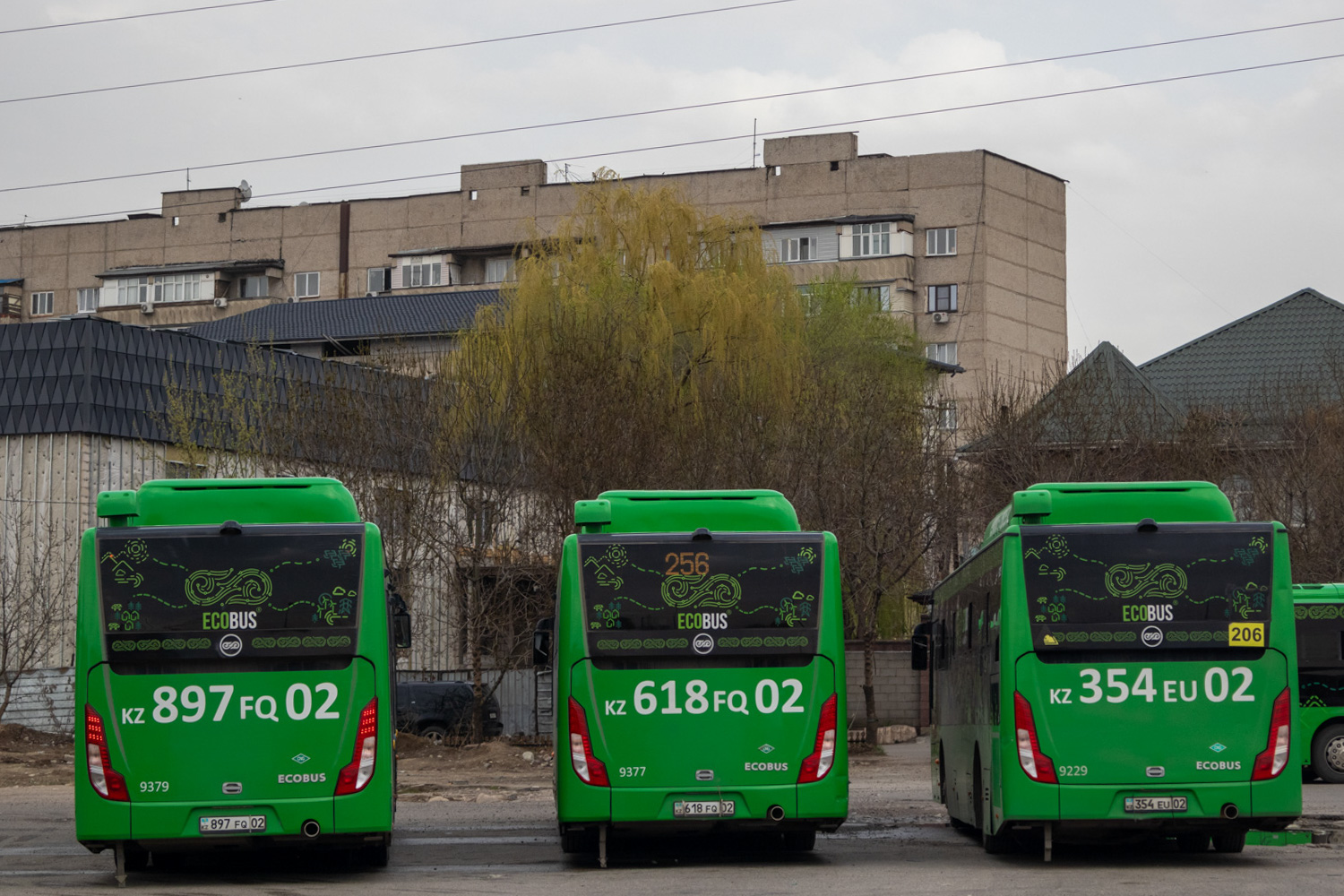 Алматы — Конечные остановки