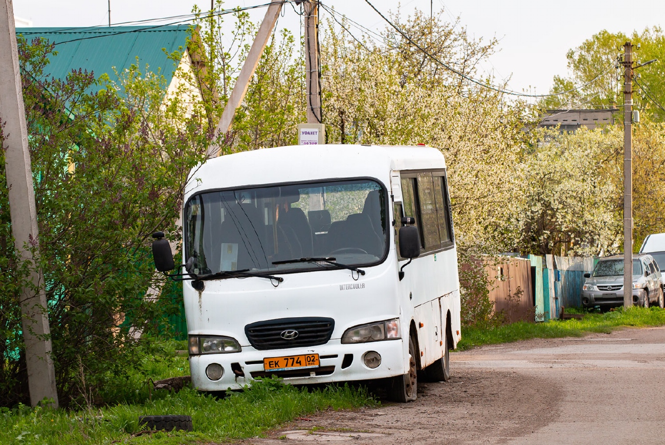Башкортостан, Hyundai County SWB (группа ТагАЗ) № ЕК 774 02