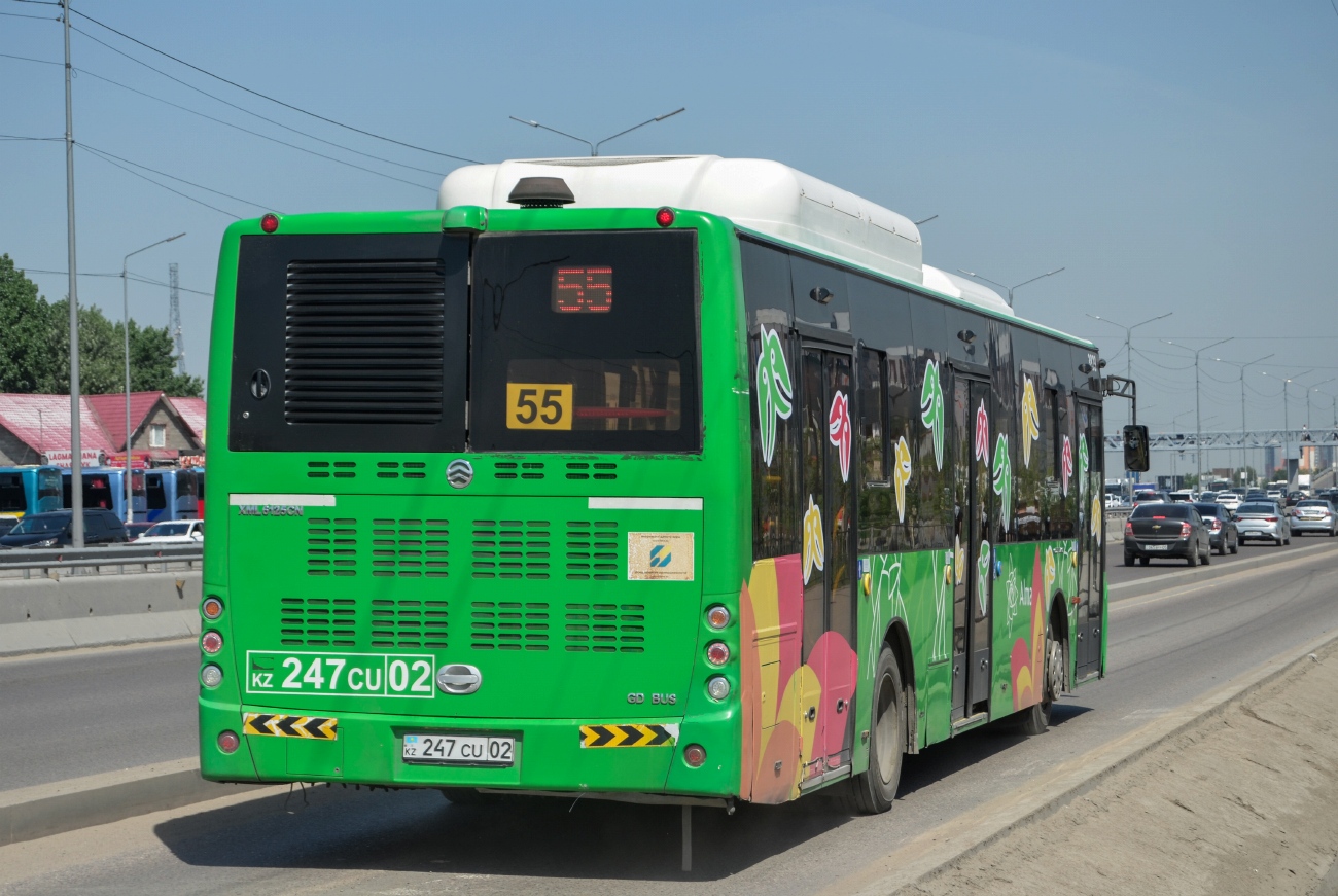 Алматы, Golden Dragon XML6125CN (Hyundai Trans Auto) № 3839