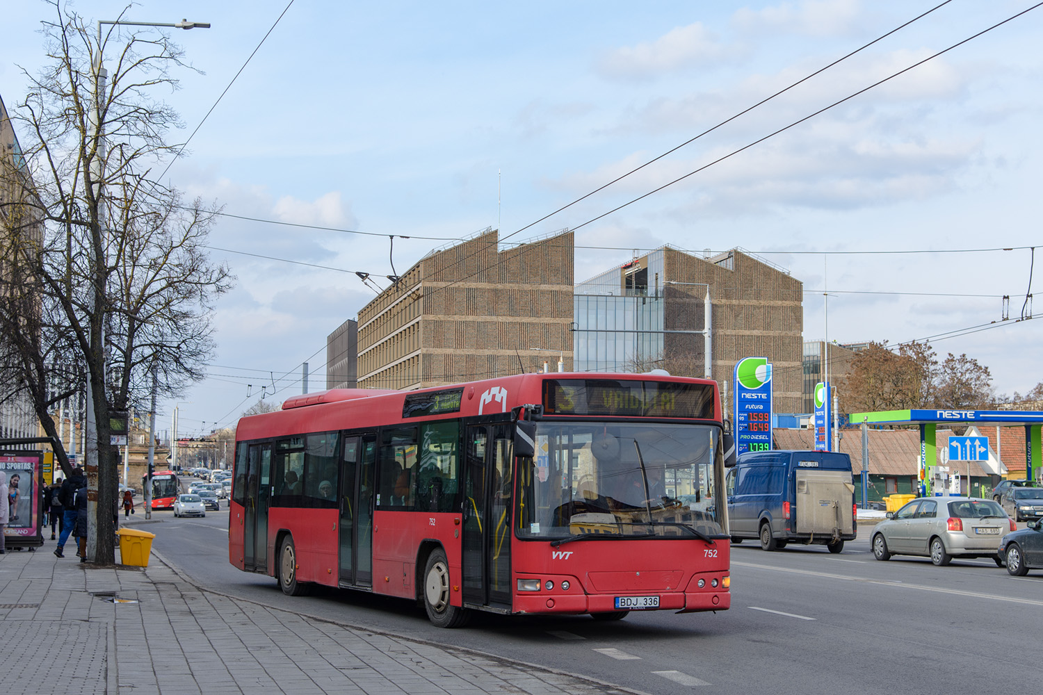 Литва, Volvo 7700 № 752