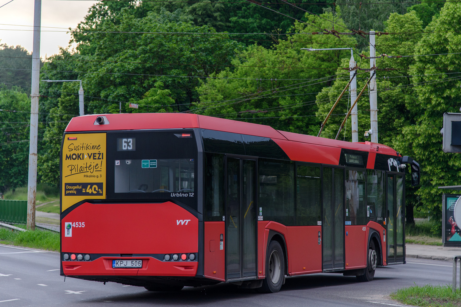 Литва, Solaris Urbino IV 12 № 4535