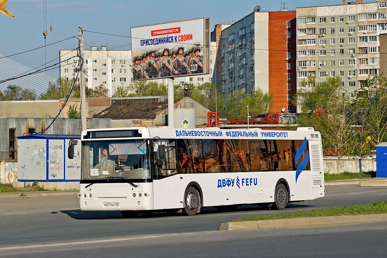 Приморский край, ЛиАЗ-5292.65 № М 271 ОЕ 125