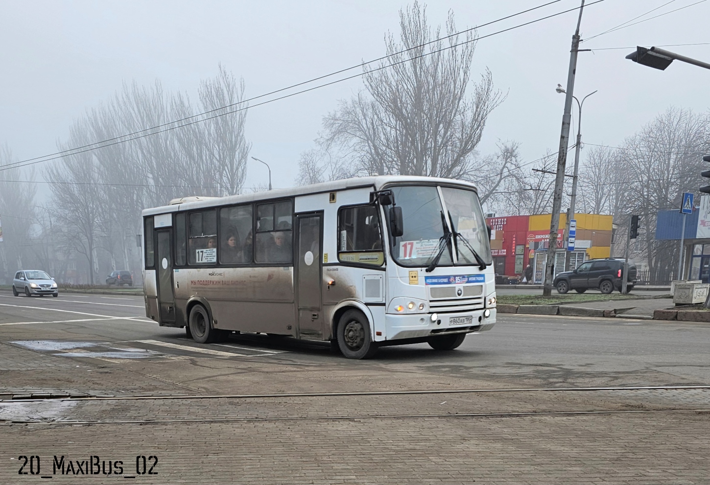 Doněcká oblast, PAZ-320412-10 č. Р 860 АВ 180