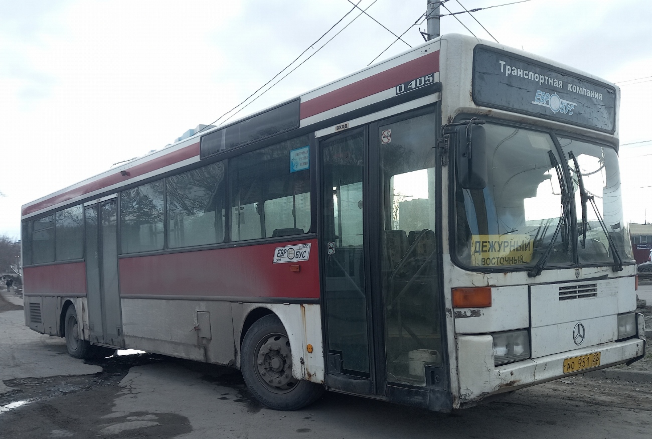Алтайский край, Mercedes-Benz O405 № АО 951 22