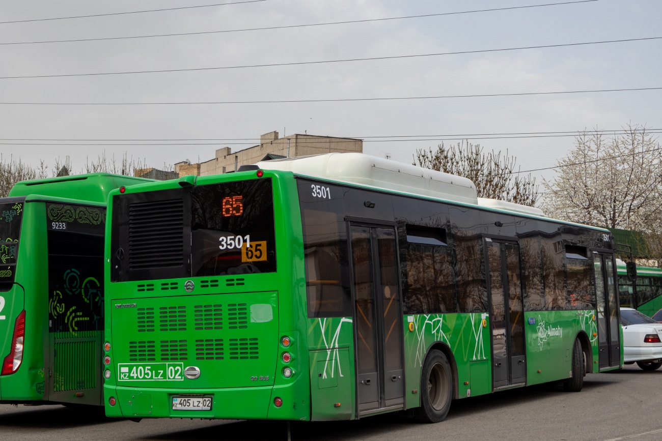 Алматы, Golden Dragon XML6125CN (Hyundai Trans Auto) № 3501