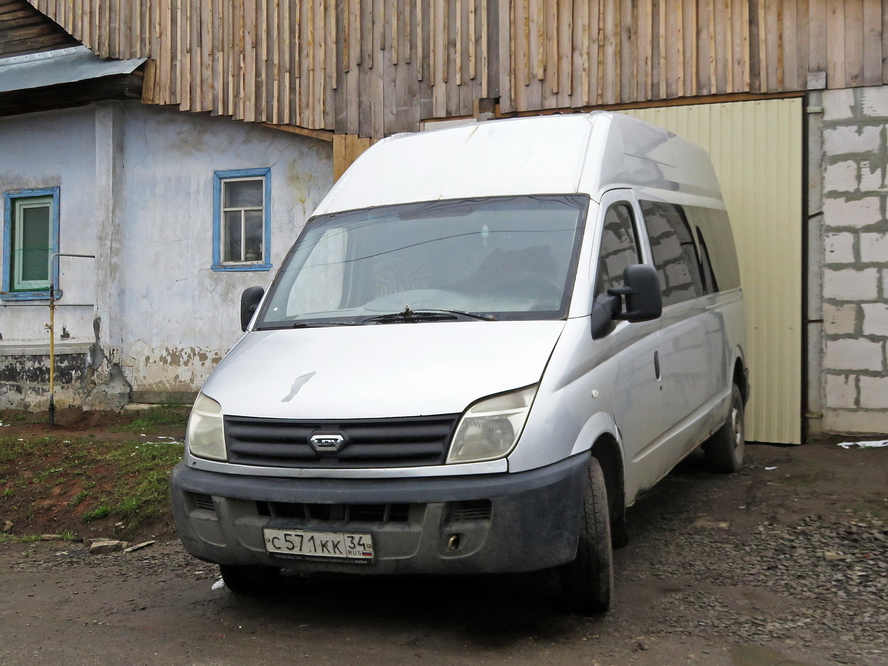 Kirov region, LDV Maxus (GAZ) # С 571 КК 34