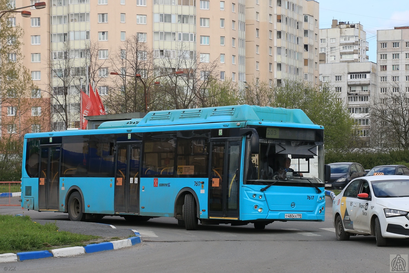 Санкт-Петербург, ЛиАЗ-5292.67 (CNG) № 7617